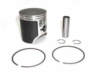 NAMURA - PISTON KIT SCEM COMPOSITE CYL 66.96/+0.02 11:1 SUZ - Image 1