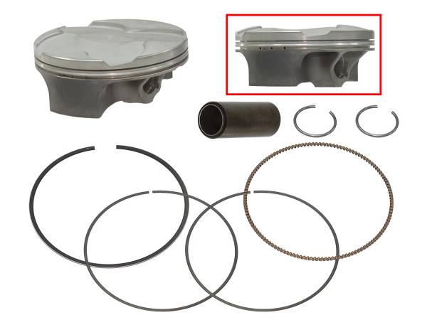 NAMURA - PISTON KIT FORGED 78.98/+0.01 13.9:1 HON - Image 1