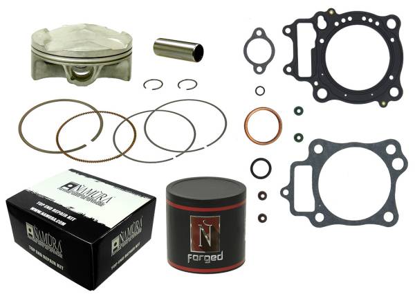 NAMURA - TOP END KIT FORGED NIKASIL CYL 76.76/STD 11:1 HON - Image 1