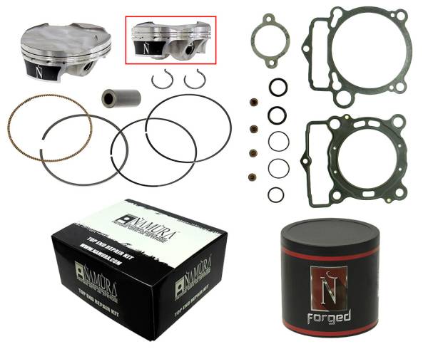 NAMURA - TOP END KIT FORGED 77.96/STD 11:1 HUSQ/KTM - Image 1