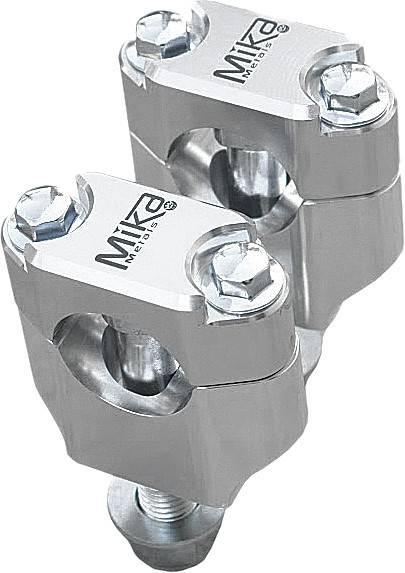 MIKA METALS - BAR CLAMPS RUBBER MOUNTED 1-1/8" SIL - Image 1