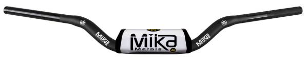 MIKA METALS - HANDLEBAR RAW SERIES 1-1/8" MINI WIDE BEND WHT - Image 1