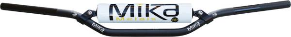 MIKA METALS - HANDLEBAR PRO SERIES 7/8" PIT BIKE LOW BEND WHT - Image 1