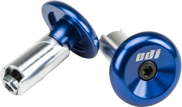 ODI - ALUMINUM BAR END PLUGS BLUE - Image 1