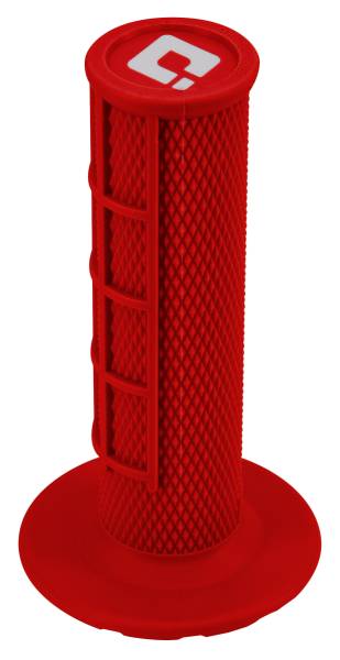 ODI - MINI MX HALF WAFFLE GRIPS RED - Image 1