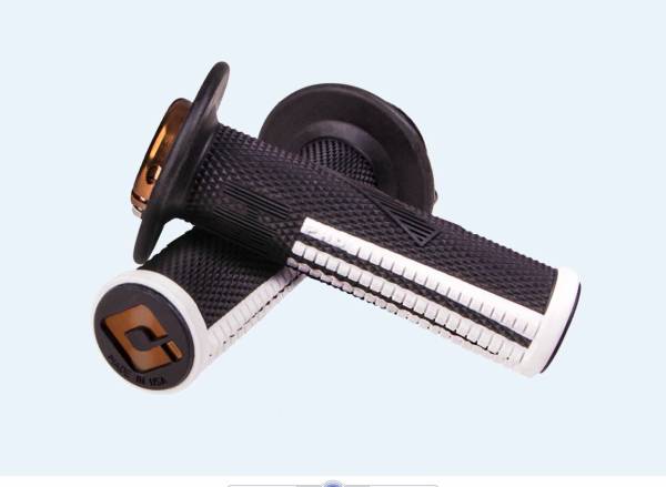 ODI - EMIG2 PRO V2 LOCK-ON GRIP BLACK/WHITE - Image 1