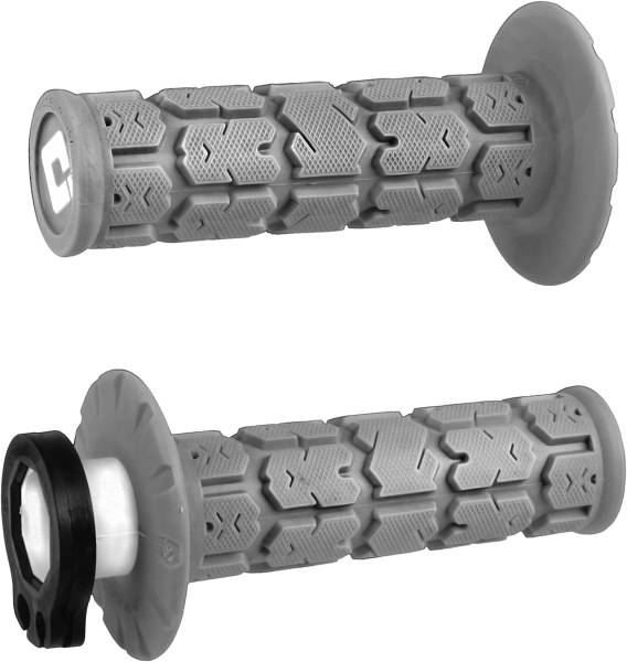 ODI - ROGUE MX LOCK ON GRIP GREY - Image 1