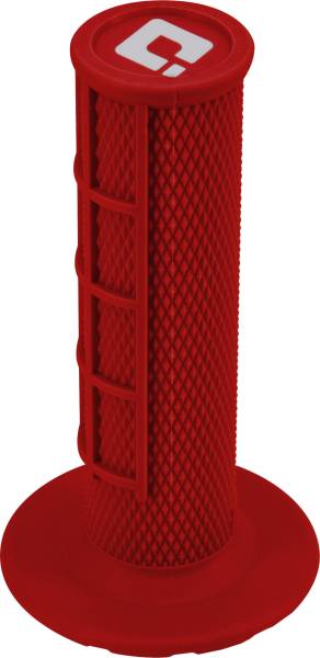 ODI - HALF WAFFLE LOCK-ON GRIP RED - Image 1