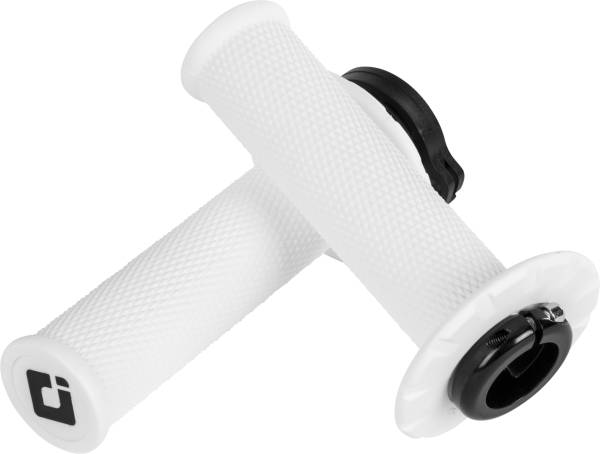 ODI - MX V2 LOCK-ON GRIPS NO WAFFLE WHITE (PRO SOFT) - Image 1