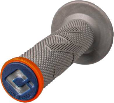 ODI - EMIG PROV2 LOCK-ON GRIP GREY/ORANGE - Image 1