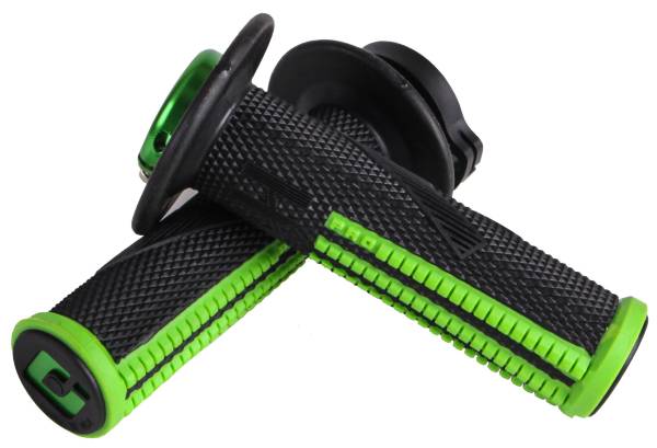 ODI - EMIG PROV2 LOCK ON GRIP BLACK/GREEN - Image 1