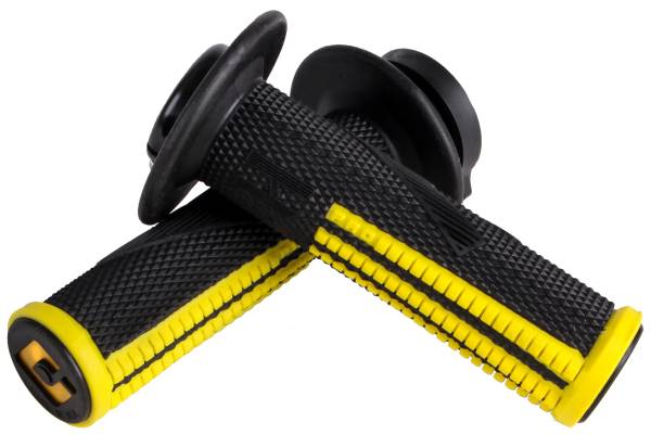 ODI - EMIG PROV2 LOCK ON GRIP BLACK/YELLOW - Image 1