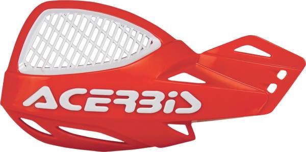 ACERBIS - UNIKO VENTED HANDGUARDS RED/WHITE - Image 1