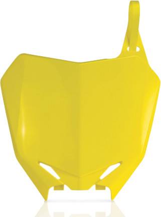 ACERBIS - FRONT NUMBER PLATE YELLOW - Image 1