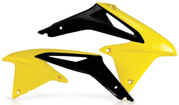 ACERBIS - RADIATOR SHROUDS YELLOW/BLACK - Image 1