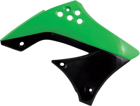 ACERBIS - RADIATOR SHROUDS GREEN/BLACK - Image 1