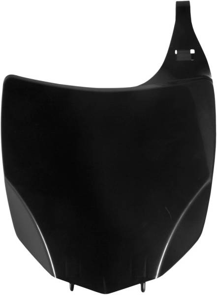 ACERBIS - FRONT NUMBER PLATE BLACK - Image 1