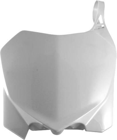 ACERBIS - FRONT NUMBER PLATE WHITE - Image 1