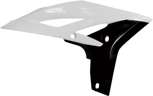 ACERBIS - RADIATOR SHROUDS WHITE/BLACK - Image 1