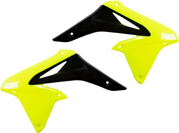 ACERBIS - RADIATOR SHROUDS FLUORESCENT YELLOW/BLACK - Image 1