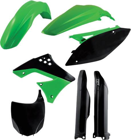 ACERBIS - PLASTIC KIT GREEN - Image 1