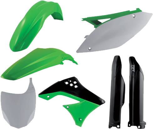 ACERBIS - PLASTIC KIT GREEN - Image 1