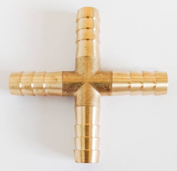 HELIX - BRASS CROSS 3/8" - Image 1