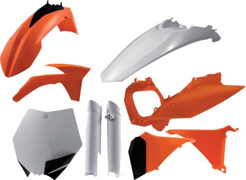 ACERBIS - PLASTIC KIT ORANGE - Image 1