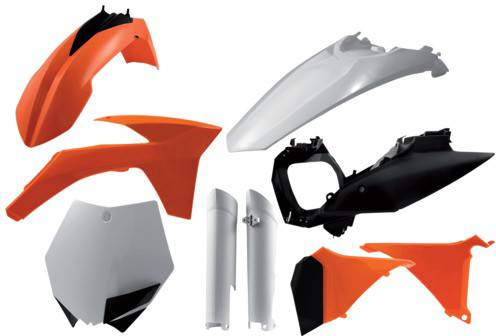 ACERBIS - PLASTIC KIT ORANGE - Image 1