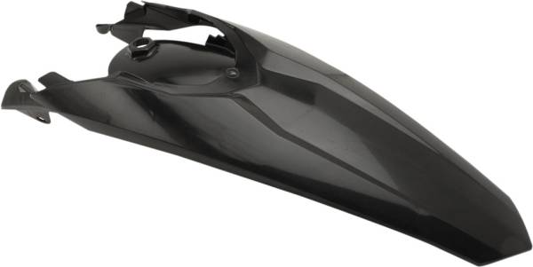 ACERBIS - REAR FENDER W/TAILLIGHT TAB BLACK - Image 1