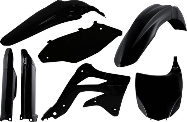 ACERBIS - FULL PLASTIC KIT BLACK - Image 1