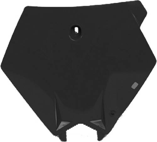 ACERBIS - FRONT NUMBER PLATE BLACK - Image 1