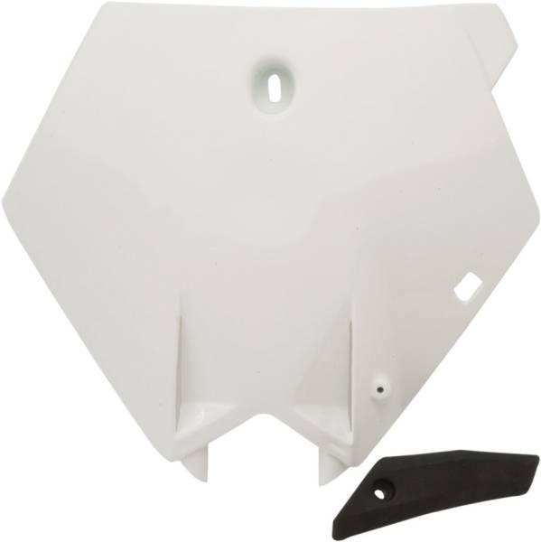 ACERBIS - FRONT NUMBER PLATE WHITE - Image 1