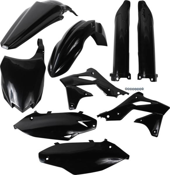 ACERBIS - FULL PLASTIC KIT BLACK - Image 1