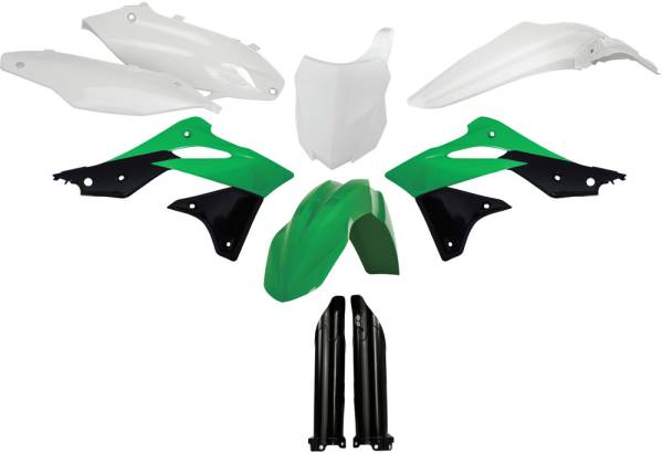 ACERBIS - FULL PLASTIC KIT GREEN - Image 1