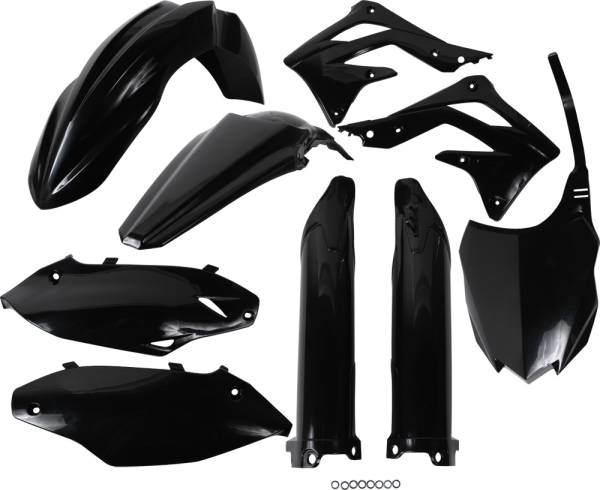 ACERBIS - FULL PLASTIC KIT BLACK - Image 1