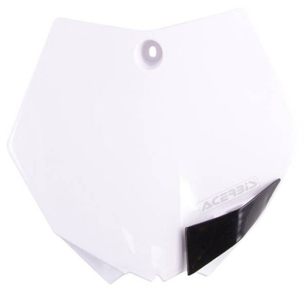 ACERBIS - FRONT NUMBER PLATE WHITE - Image 1