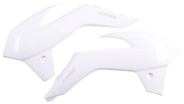 ACERBIS - RADIATOR SHROUDS WHITE - Image 1