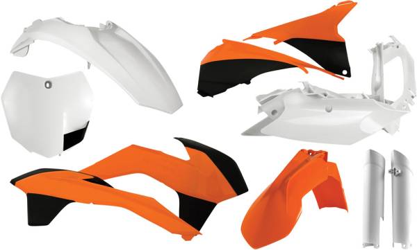 ACERBIS - FULL PLASTIC KIT ORANGE - Image 1