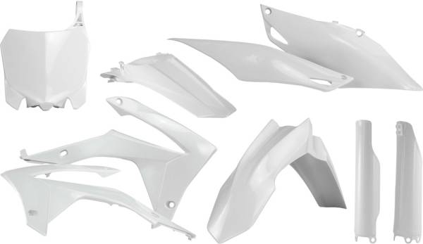 ACERBIS - FULL PLASTIC KIT WHITE - Image 1