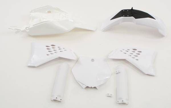 ACERBIS - FULL PLASTIC KIT WHITE - Image 1