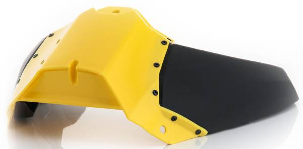 ACERBIS - RADIATOR SHROUD YELLOW/BLACK - Image 1