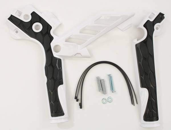 ACERBIS - X-GRIP FRAME GUARD WHITE/BLACK - Image 1