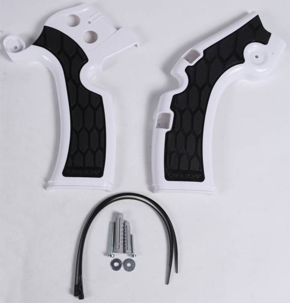 ACERBIS - X-GRIP FRAME GUARD WHITE/BLACK - Image 1