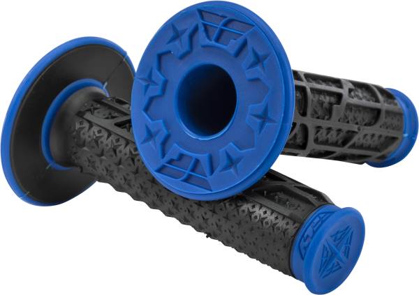 FLY RACING - PILOT II MX GRIPS BLUE/BLACK - Image 1