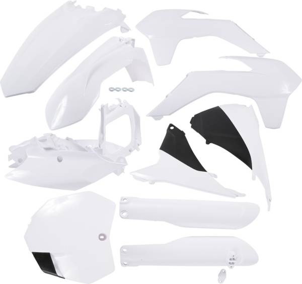 ACERBIS - FULL PLASTIC KIT WHITE - Image 1