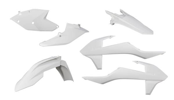 ACERBIS - FULL PLASTIC KIT WHITE - Image 1