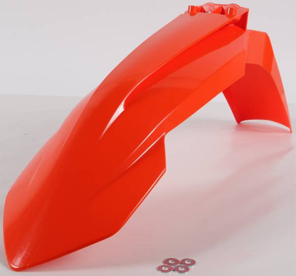 ACERBIS - FRONT FENDER ORANGE - Image 1