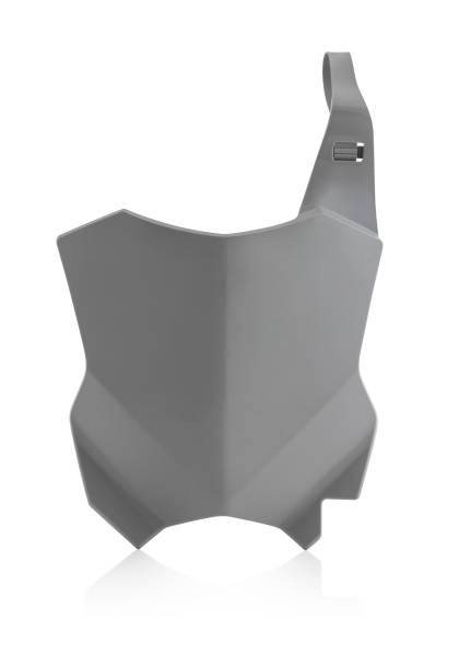 ACERBIS - FRONT NUMBER PLATE GREY - Image 1