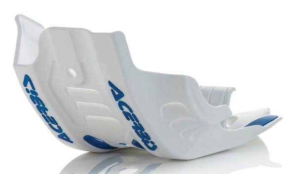 ACERBIS - SKID PLATE WHITE/BLUE - Image 1